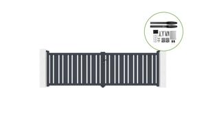 Electric swing gate 4x1,2m VEYMONT + motor HICKER B200 main_image