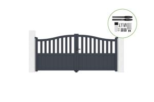 Electric swing gate 3x1,4m MEIJE + motor HICKER B200 main_image