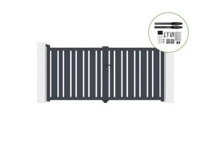 Electric swing gate 3x1,4m VEYMONT + motor HICKER B200 main_image