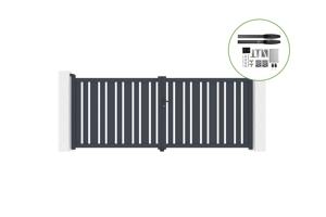 Electric swing gate 3,5x1,4m VEYMONT + motor HICKER B200 main_image