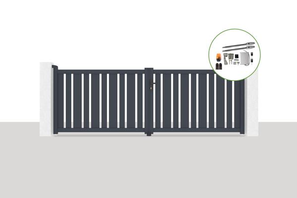 Electric swing gate 3,5x1,2m VEYMONT + motor TANKER B250 main image