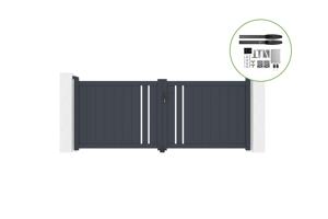 Electric swing gate 3x1,2m GIONA + motor HICKER B200 main_image
