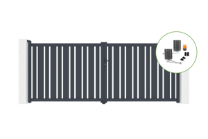 Electric swing gate 4x1,6m VEYMONT + motor BUNKER B500 main_image