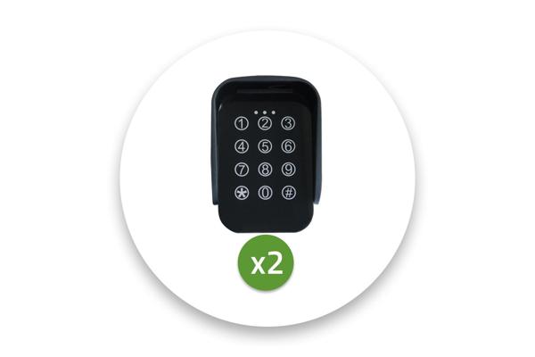 2 digitaalisen koodin sarja TOUCH + portin moottorointiin main image