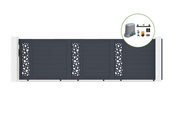 Sliding gate kit 5m SUNNY H.140cm + motor TANKER C600 main image