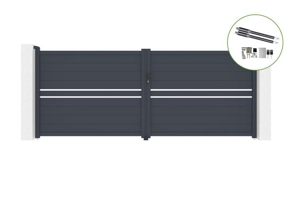 Swing gate 4m CIMONE H.160cm + motor RANGER B150 main image