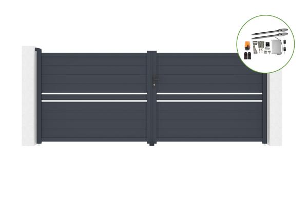 Swing gate 4m CIMONE H.160cm + motor TANKER B250 main image