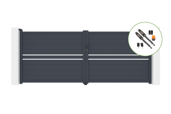 Swing gate 4m CIMONE H.160cm + motor TANKER B700 main image