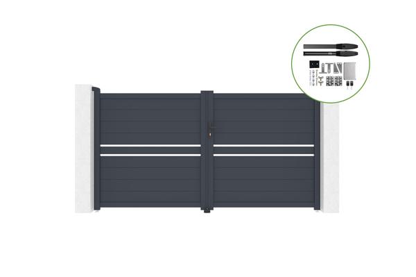 Swing gate 3m CIMONE H.160cm + motor HICKER B200 main image