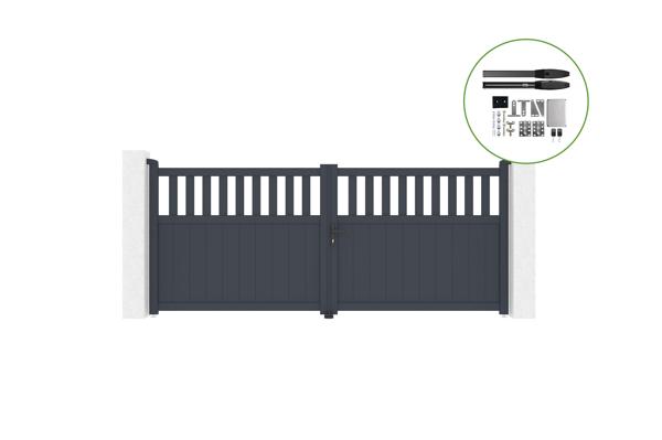 Swing gate 3,4m SANTIS H.140cm + motor HICKER B200 main image