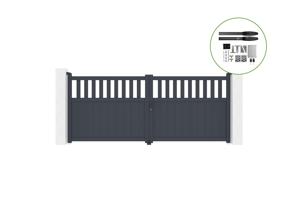 Swing gate 3,4m SANTIS H.140cm + motor HICKER B200 main_image