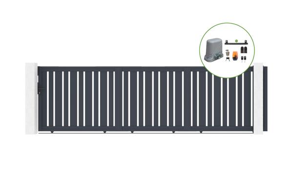 Sliding gate kit 5m VEYMONT H.140cm + motor TANKER C600 main image