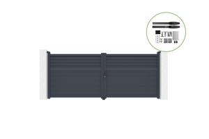 Swing gate 3,5m CARPATIA H.140cm + motor HICKER B200 main_image