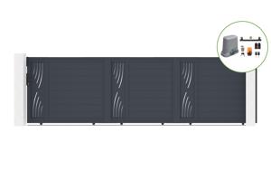 Sliding gate kit 5m VELETA H.140cm + motor TANKER C600 main_image