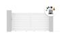 Cancello scorrevole VOGEL da 3 m, altezza 140 cm + motore TANKER C600 thumbnail 1