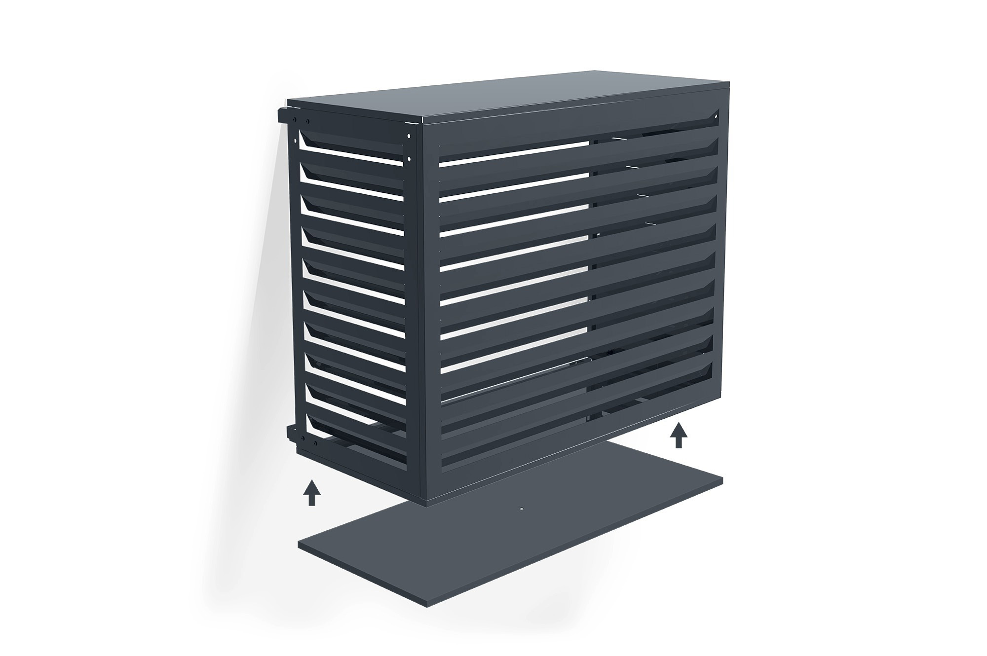 Cache clim acier Amaro avec face inférieure – Taille M 2