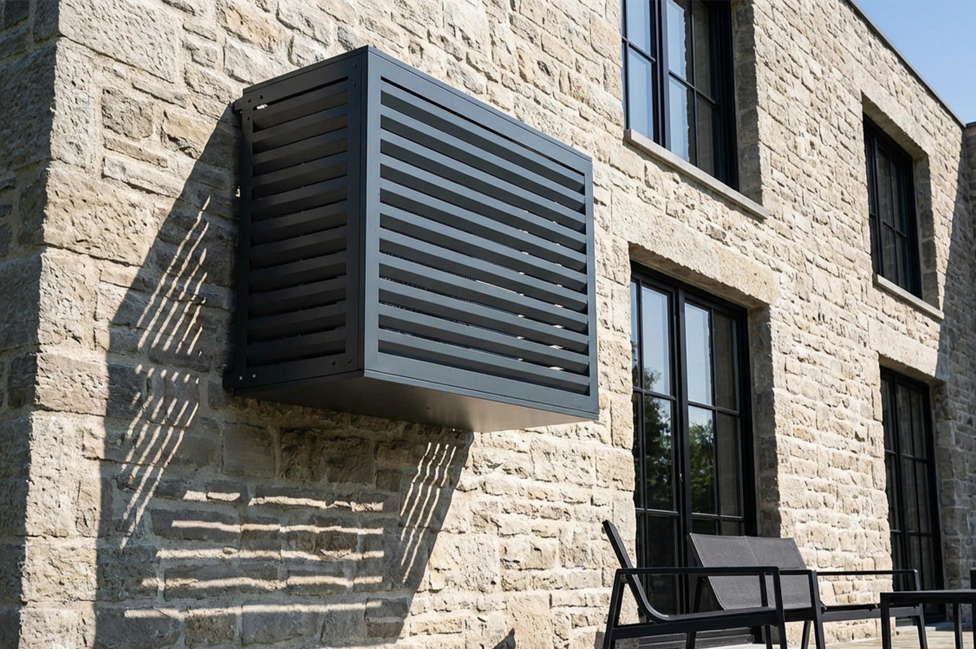 Cache clim acier Amaro avec face inférieure – Taille M 11