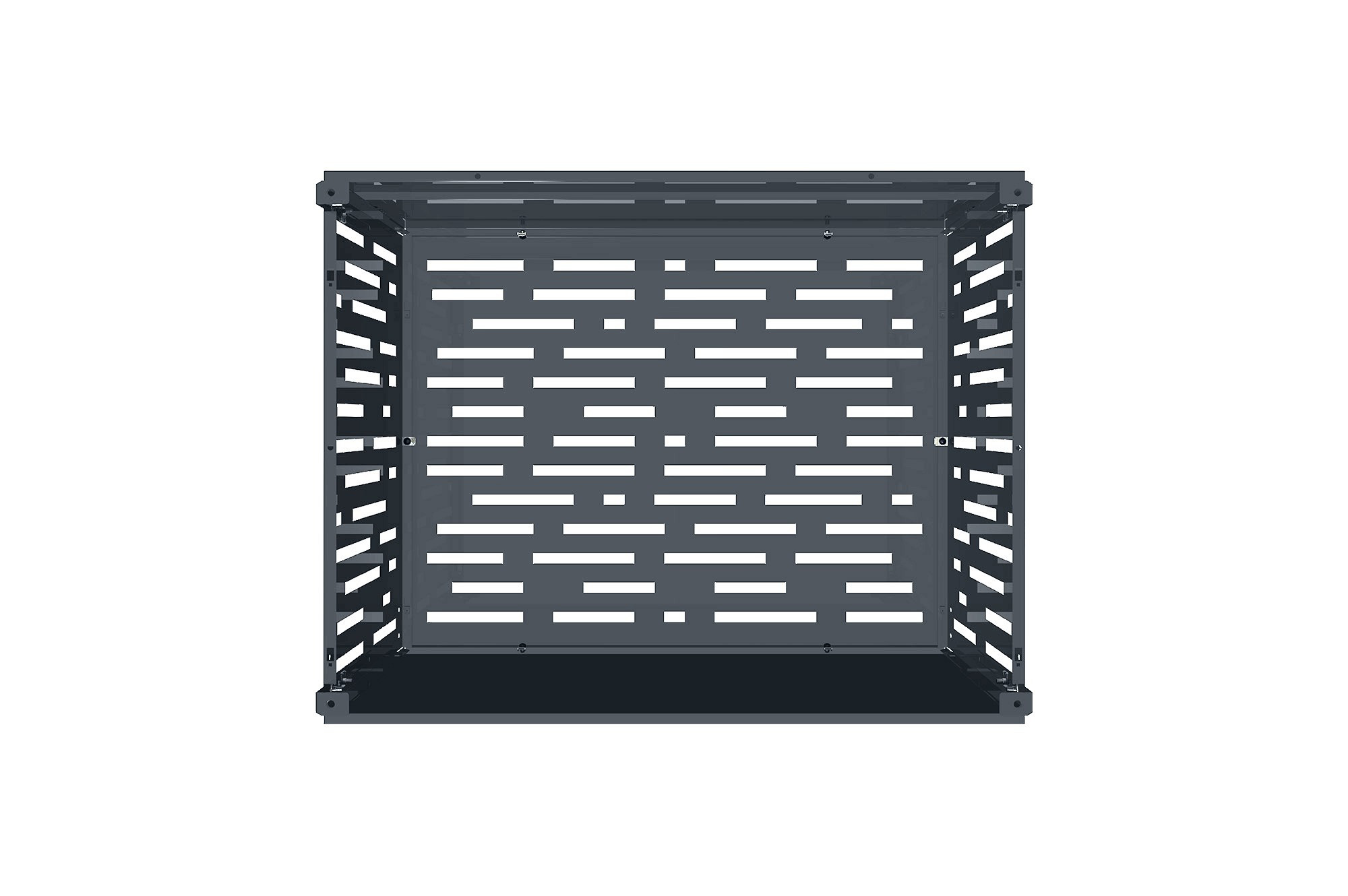 Arlberg Amaro stalen airconditionerhoes met bodemplaat – Maat M 5