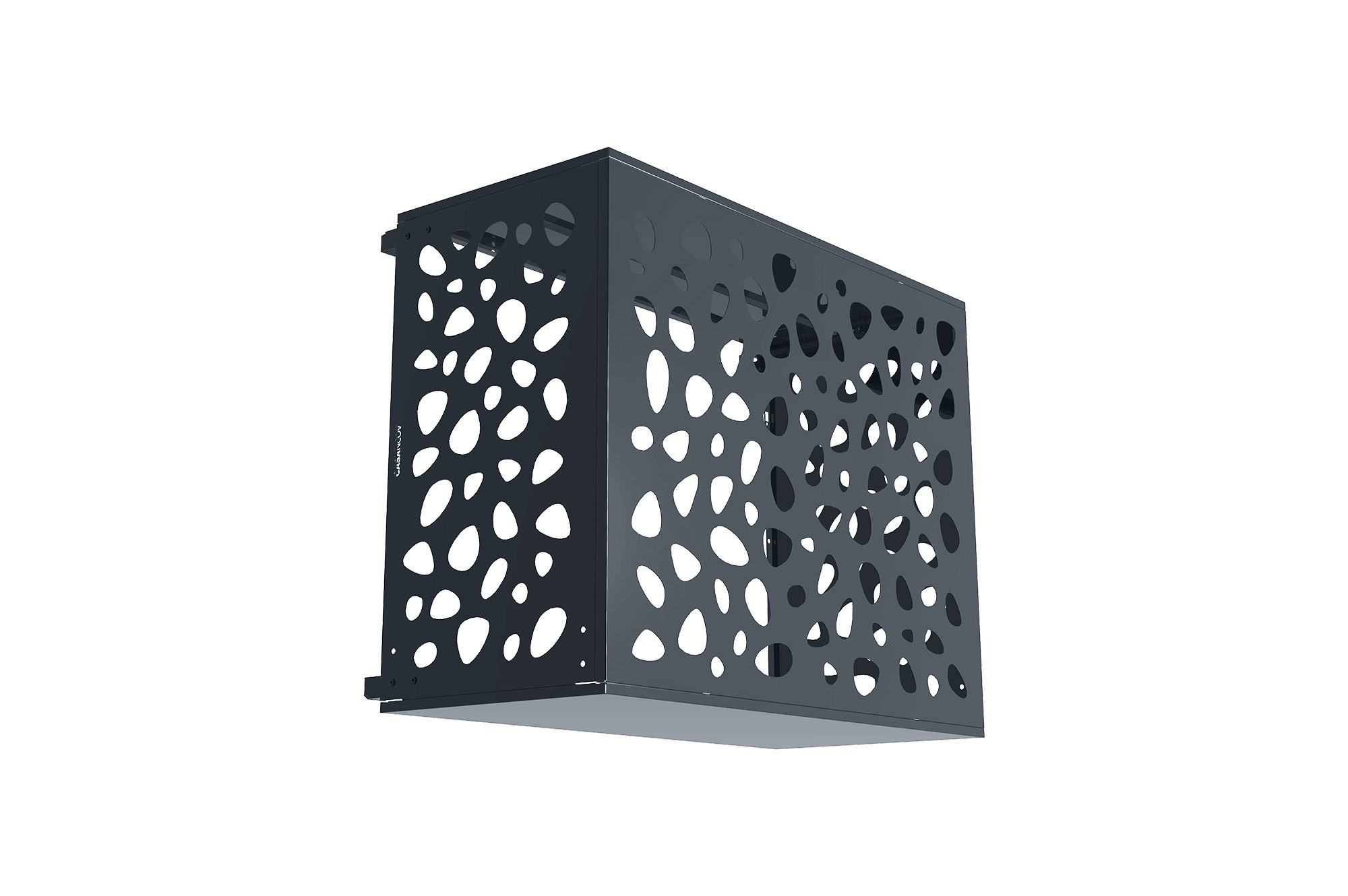 Amaro Sunny stalen airconditionerhoes met bodemplaat – Maat M 12