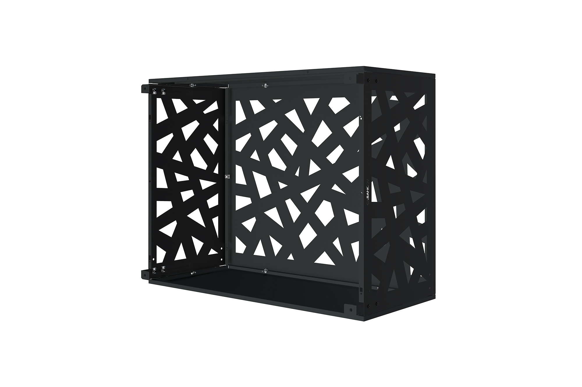 Cache clim & pompe à chaleur Amaro Ruivo avec face inférieure acier – Taille M 5