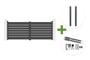 3.5m VOGEL swing gate, 140cm high, grey + 2 ELDA posts + RANGER B150 motor main_image thumbnail