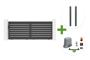 Puerta corredera VOGEL de 4 m, 160 cm de altura + 2 postes ELDA + motor TANKER C600 main_image thumbnail