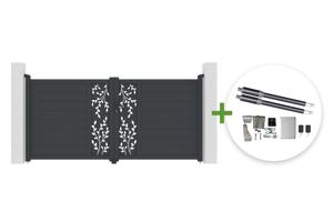 3m FOLYA motorized swing gate, 140cm high + RANGER B150 motor main_image