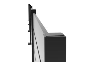 VELINO pol-otvorena črna jeklena ograja 10 m x V 80 cm 5