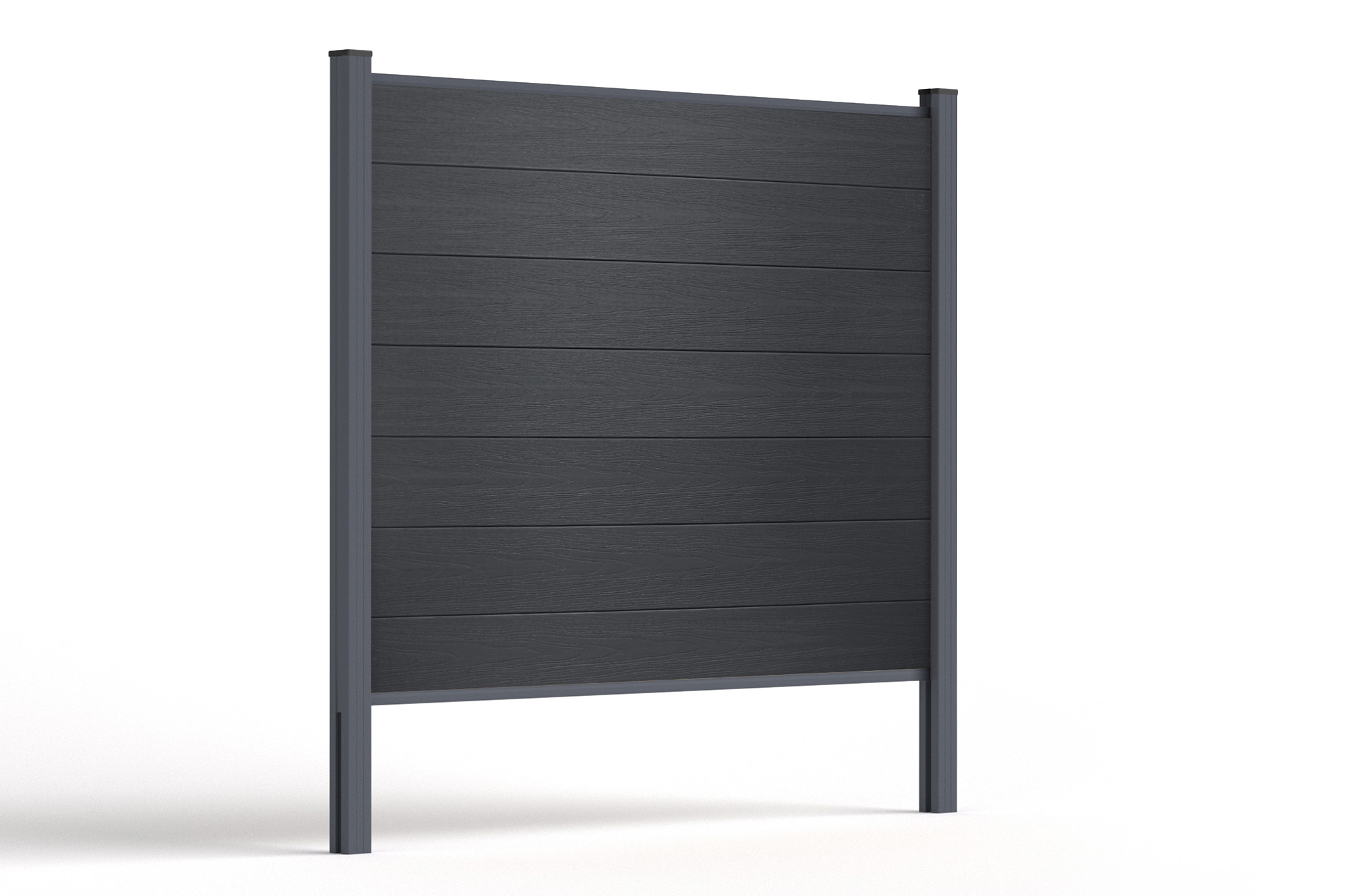 8 m hoher STOCKHORN-Verbundzaun, 150 cm hoch, zur Erdverlegung, grau 6