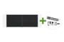 NALI 3.5m Matte Black Steel Swing Gate, 140cm High + Ranger B150 Motor main_image thumbnail
