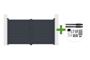CALANCIA 3m H.160cm swing gate, grey aluminum + HIKER B200 motor main_image thumbnail