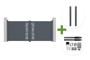 SUNNY 3.5m H.160cm swing gate, grey aluminum + 2 posts + Hicker B200 motor main_image thumbnail