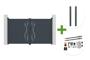 Portail battant 3m LIFE H.180cm aluminium gris + 2 poteaux ELDA + motorisation Tanker B250 main_image thumbnail