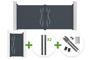 4m LIFE H.180cm grey swing gate + 1m LIFE H.180cm pedestrian gate + 4 ELDA posts + Ranger B150 motor main_image thumbnail
