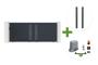 4m ARLBERG sliding gate, 160cm high, grey aluminum + 2 ELDA posts + Tanker C600 motor main_image thumbnail