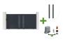 3.5m ARLBERG sliding gate, 180cm high, grey aluminum + 2 ELDA posts + Tanker C600 motor main_image thumbnail