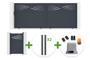 4m HALTI sliding gate, 160cm high, grey aluminum + 4 ELDA posts + 1m HALTI pedestrian gate, 160cm high, grey aluminum + Tanker C600 motor main_image thumbnail