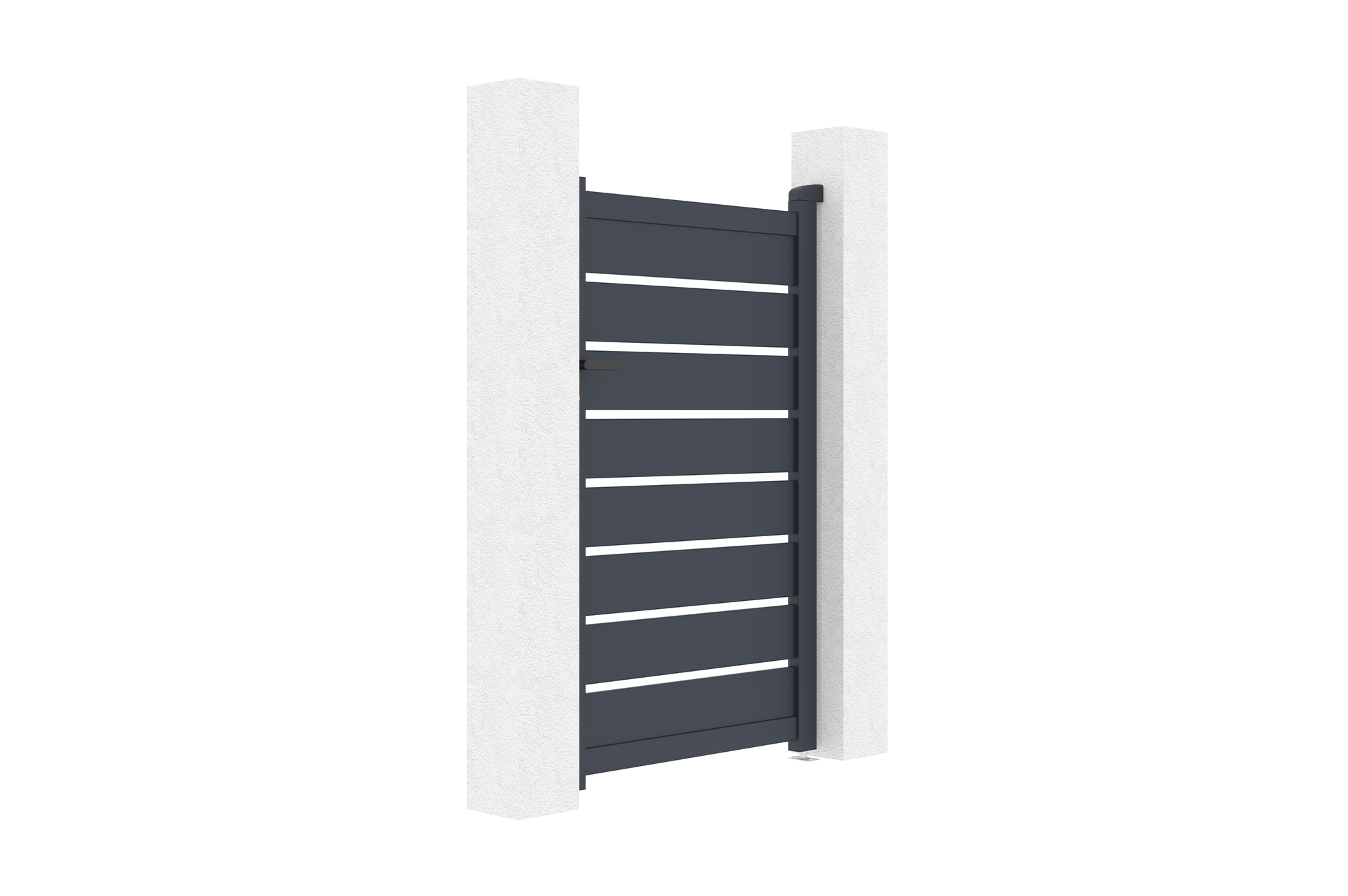 Pack sliding gate 6m VOGEL 600C160 + Gate VOGEL 100P160 Gray 15