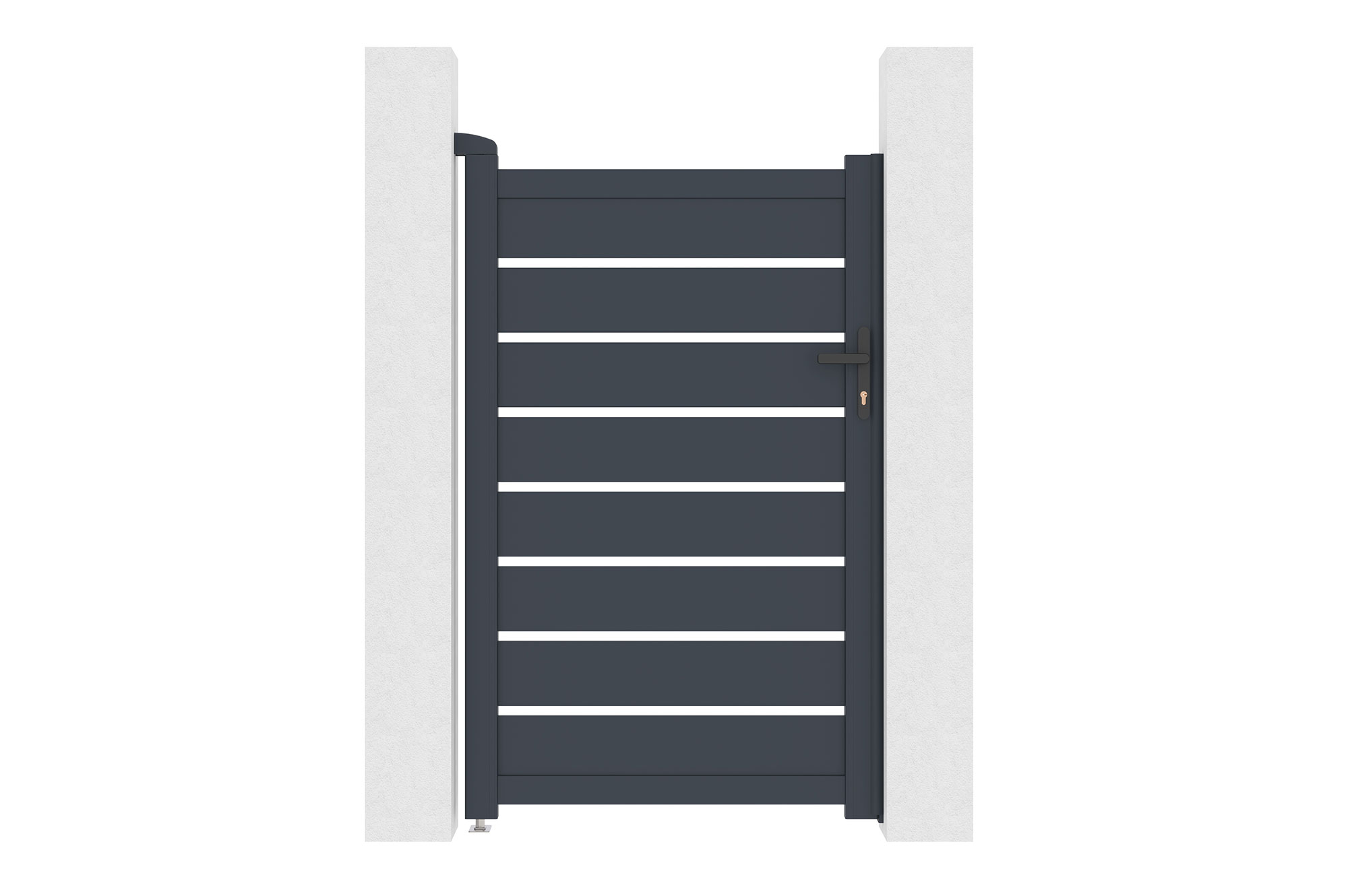 Pack sliding gate 6m VOGEL 600C160 + Gate VOGEL 100P160 Gray 13