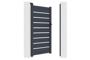 Portail battant 3,5m VOGEL H.180cm + Portillon 1m VOGEL H.180cm aluminium gris thumbnail 16