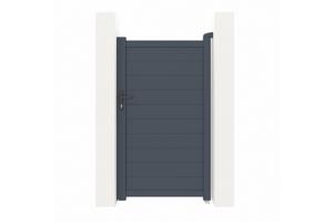 Aluminium Tuindeur 1m EIGER 100P180 Grijs 2