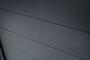 Portail battant 3m EIGER H.180cm + Portillon 1m EIGER H.180cm aluminium gris 11