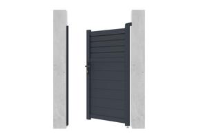 Pak alu port CARPATIA 100P160 + 2 stolper H.190cm Grå 11