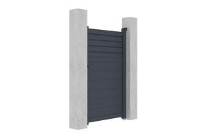 Pak alu port CARPATIA 100P160 + 2 stolper H.190cm Grå 8