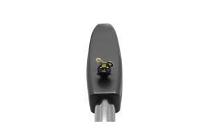 Portail battant 3,5m SUNNY H.160cm aluminium gris + 2 poteaux ELDA + motorisation Tanker B250 34