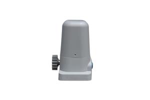 Portail coulissant 3m SUNNY H.140cm aluminium gris + 2 poteaux ELDA + motorisation Ranger C300 22