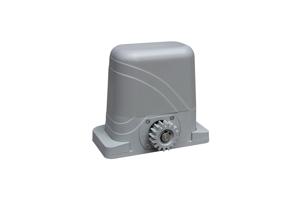 Portail coulissant 3m SUNNY H.140cm aluminium gris + 2 poteaux ELDA + motorisation Ranger C300 18
