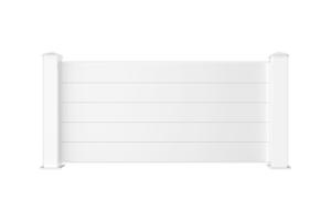 Gard Din Aluminiu Plin 1,9m NIESEN Î. 90cm Alb main image