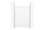 Portillon 1m VOGEL H.140cm aluminium blanc thumbnail 2