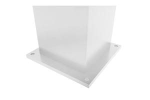 EIGER 300B160 draaipoortpakket + 2 EIFEL palen H.190cm Wit 11